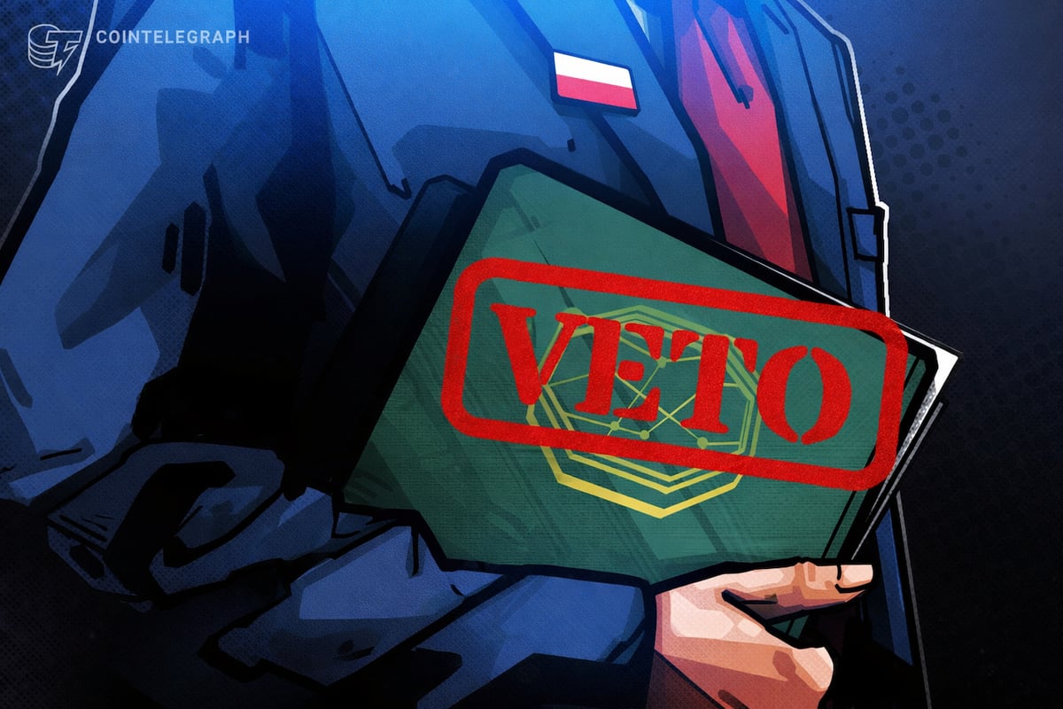 Polish President Blocks Crypto Bill Again Amid MiCA License Rush
